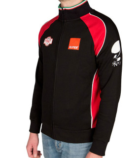 Rupes Bigfoot Racing Red & Black Kapucnis Pulóver (M)