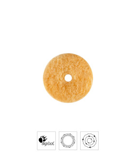 Rupes 9.NW80M DA MEDIUM Wool Gyapjúkorong - Sárga (Ø80mm - Közepes)