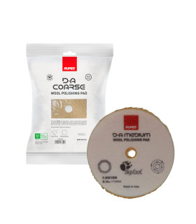 Rupes 9.NW80M DA MEDIUM Wool Gyapjúkorong - Sárga (Ø80mm - Közepes)