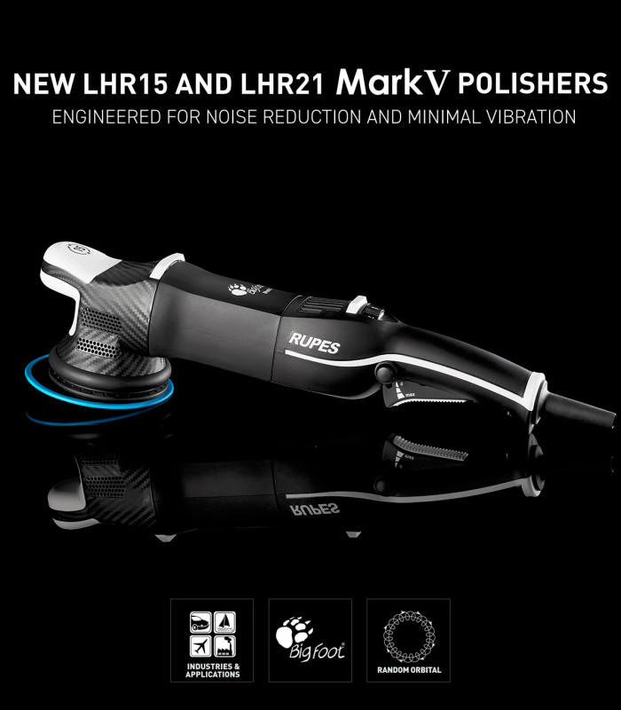 Rupes LHR15 MARK V Excenteres Polírozógép (LUX Szett)