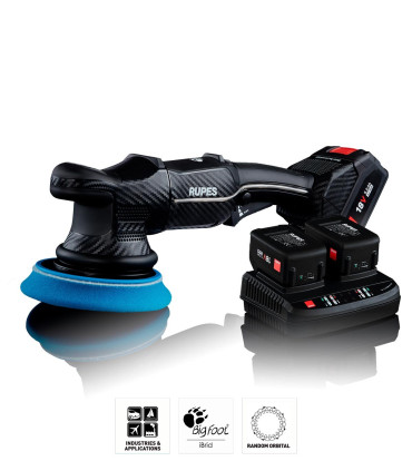 Rupes HLR15 iBrid Akkus Polírozógép (Alapcsomag)