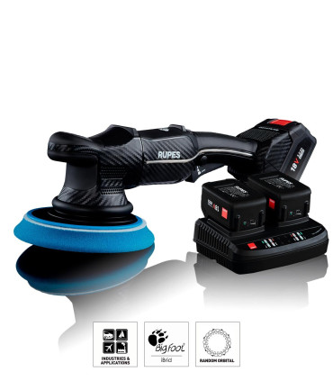 Rupes HLR21 iBrid Akkus polírozógép (Alapcsomag)