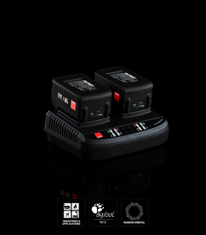 Rupes HLR21 iBrid Akkus Polírozógép (BAS szett)