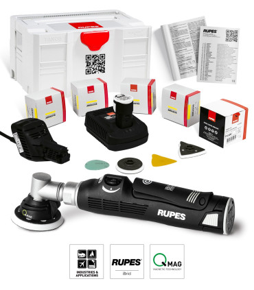 Rupes HQM83 iBrid Nano Akkus Excentercsiszoló (BLX szett)