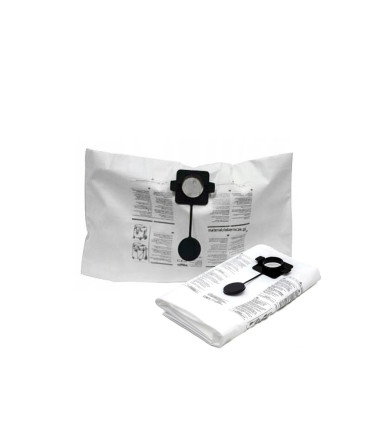 Rupes 130.1108 Poliészterrel Megerősített Porzsák (5db - 30l)