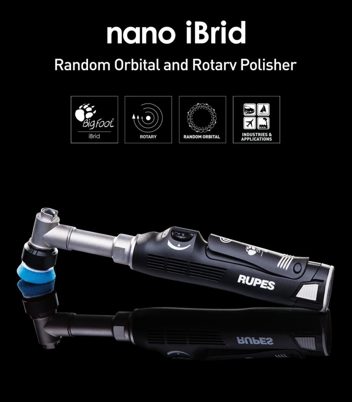Rupes HR81ML iBrid Nano Akkus Polírozógép (Lux szett)