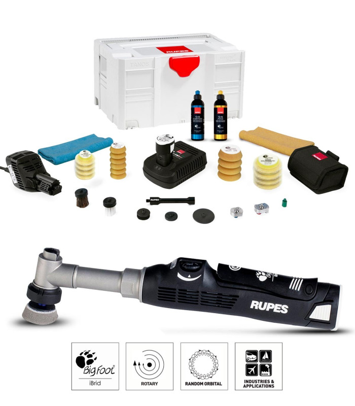 Rupes HR81ML iBrid Nano Akkus Polírozógép (Lux szett)