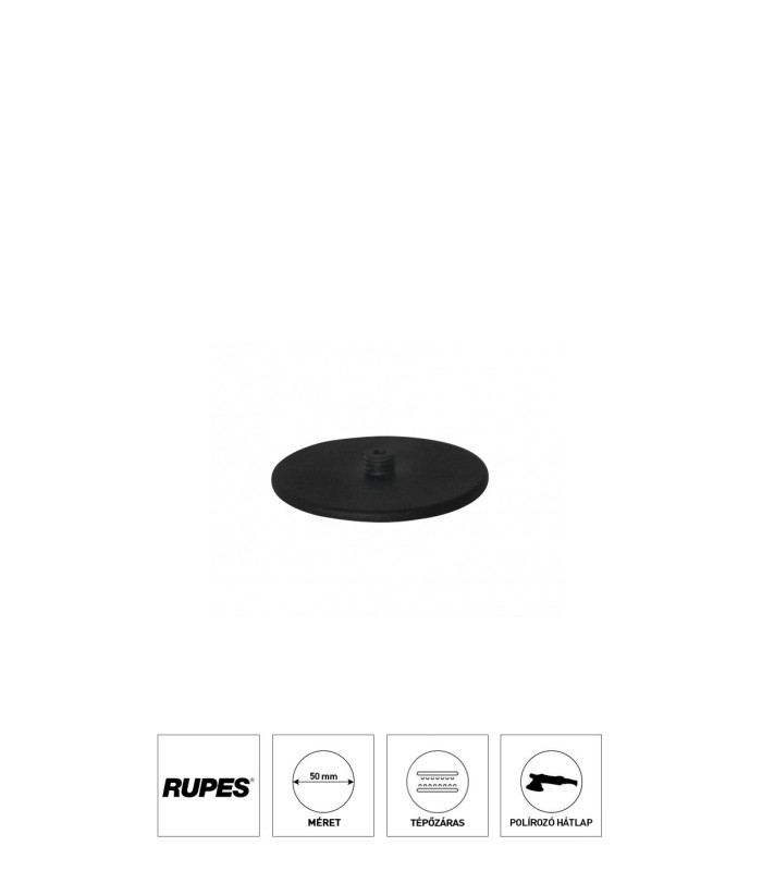 Rupes 996.001 Hátlap iBrid NANO Polírozógéphez M8 (Ø50mm - Kemény)