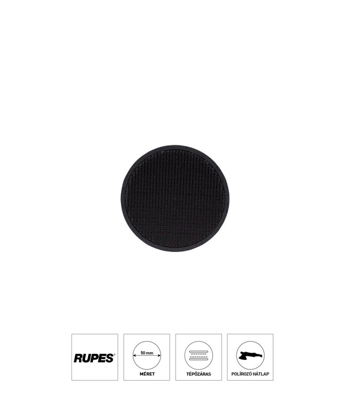 Rupes 996.001 Hátlap iBrid NANO Polírozógéphez M8 (Ø50mm - Kemény)