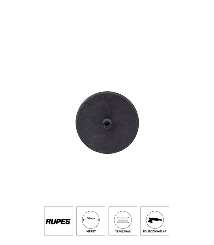 Rupes 996.001 Hátlap iBrid NANO Polírozógéphez M8 (Ø50mm - Kemény)