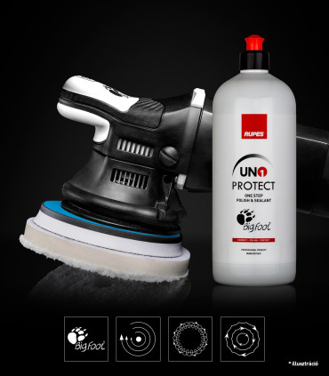 Rupes UNO Protect Univerzális Polírpaszta Fehér (Egylépcsős - 250ml)