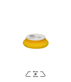 Rupes 9.DA70M DA FINE Polírszivacs - Sárga (Ø70mm - Közepes)