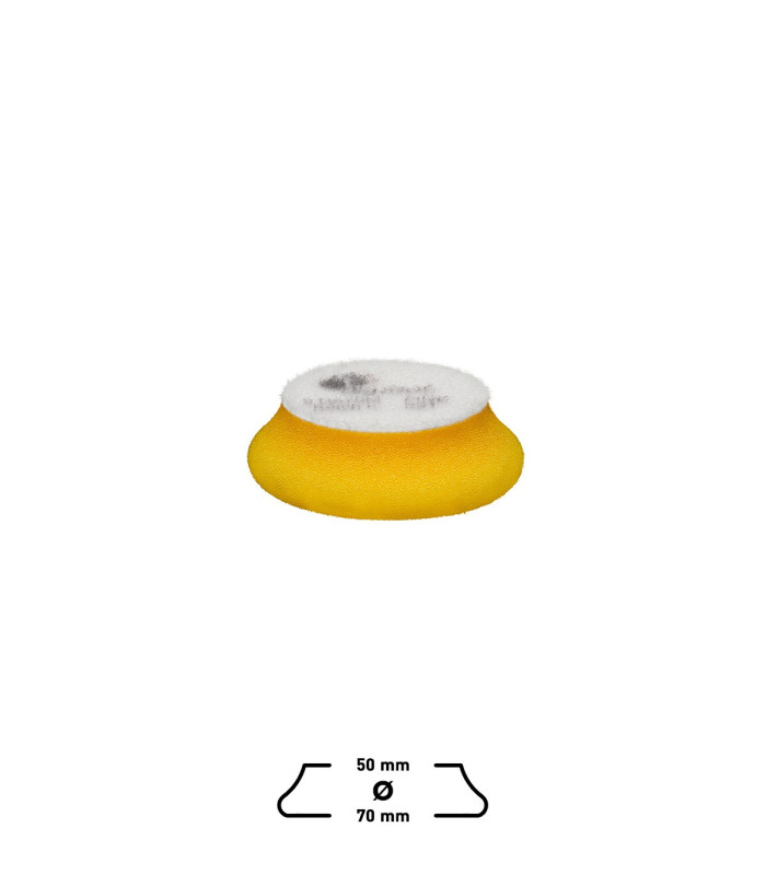 Rupes 9.DA70M DA FINE Polírszivacs - Sárga (Ø70mm - Közepes)