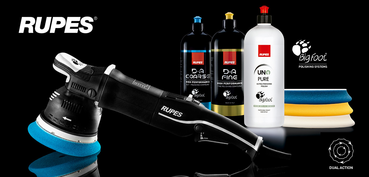 Rupes Dual Action polírozó-rendszer