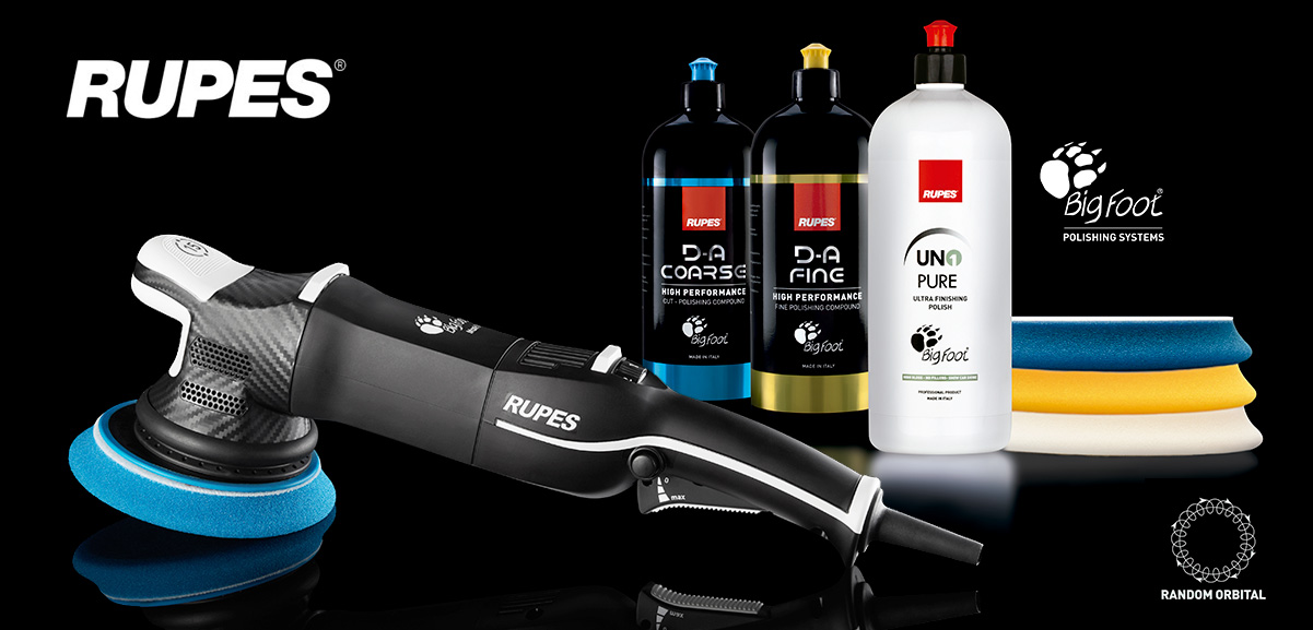 Rupes excenteres polírozó-rendszer