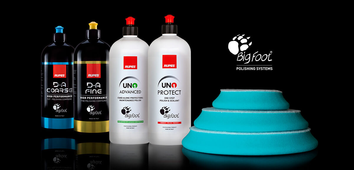 Rupes excenteres polírpaszták intermediate polírszivacs