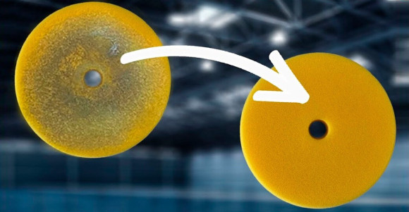 Rupes polírsuli: Hogyan tisztítsd helyesen a polírszivacsot